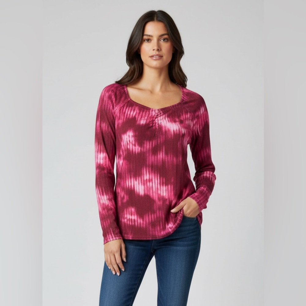 LuLaRoe Mia Sweetheart Neckline Long Sleeve Top LuLaRoe